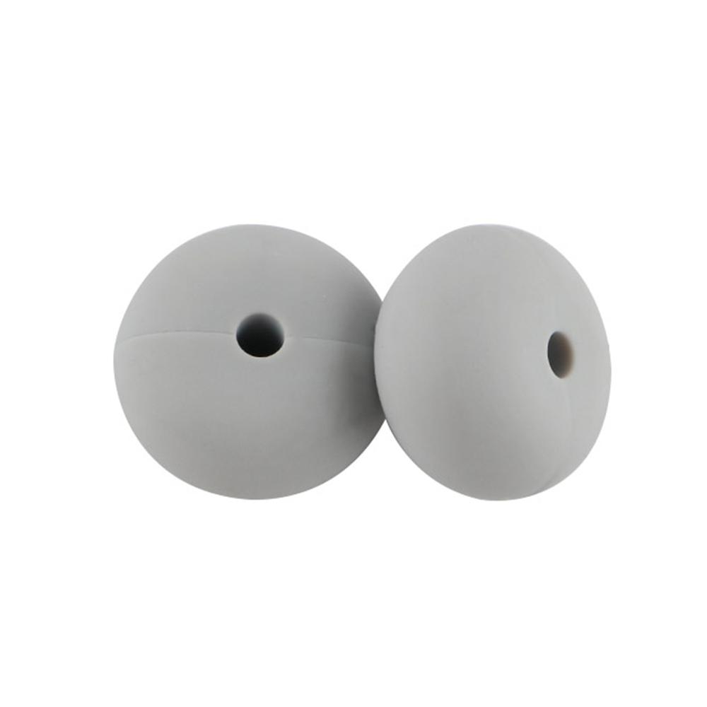 25Pcs/lot 14mm Abacus Silicone Lentil Beads Loose Bead For Jewelry Making DIY Jewelry Accessories Keychain Beaded Pen Bracelets