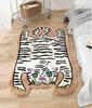 Cartoon Tiger Carpet - Warm And Comfortable For Bathroom, Entrance Floor Mat, Bedroom Bedside Rug, Home Decoration