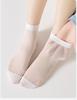 [Small protein Liangpi] 6 pairs of 10A bacteriostasis containing mulberry silk summer thin female stockings mesh socks children