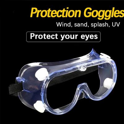 Eyeglasses Goggles Impact PC Chemical Splash Safety Personal Protection Impact Protection Labour Protection Eyeglasses