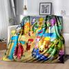 1pc Blanket Happy Tree Friends5 Print Design, Lightweight Blanket for Sofa, Bed- Soft &Warm, Gift for All Seasons Like Christmas, Halloween