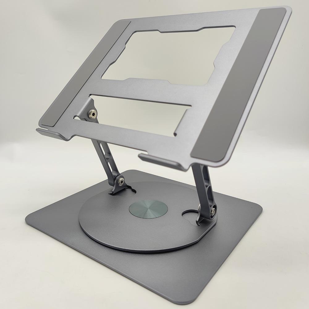 515 Laptop Stand: Adjustable 360° Rotating, Foldable & Lifting Cooling Base for Desktop Computers