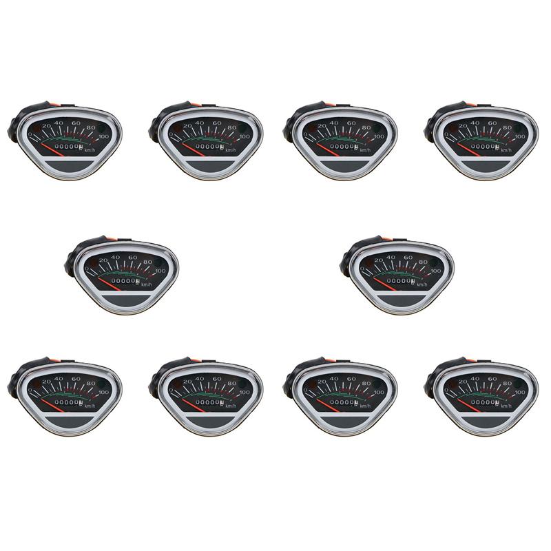 A16P-10X Motorcycle Speedometer 100Km/H Tachometer Odometer trument For Honda DAX 70
