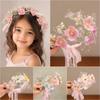 Lace Bow Flower Butterfly Headband Rhinestone Decor Lolita Headband Elegant Pearl Headband  Kids