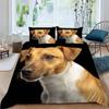 Dogs Duvet Cover Set Cute Animal Bedding Set Microfiber Bernese Mountain Dog Comforter Cover Twin Full Size For Kids Teens Boys