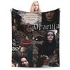 Cozy Dracula A Love Tale Blanket Merch Sofa Decorative  Blanket Throw Soft Fleece For Travel