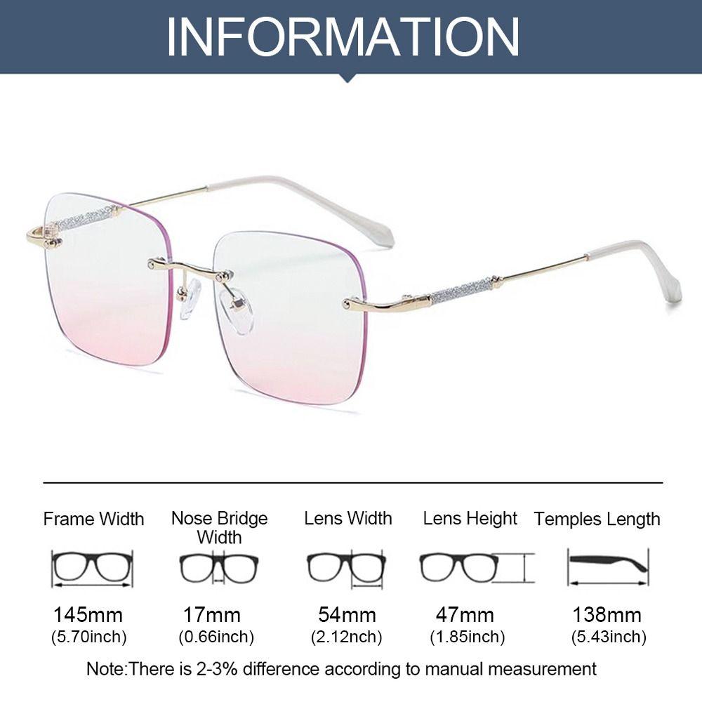 Shiny Blush Metal Square Glasses For Women Men  Vintage Oversized Glasses Frame Optical Eyeglass Spectacles Eyeglasses
