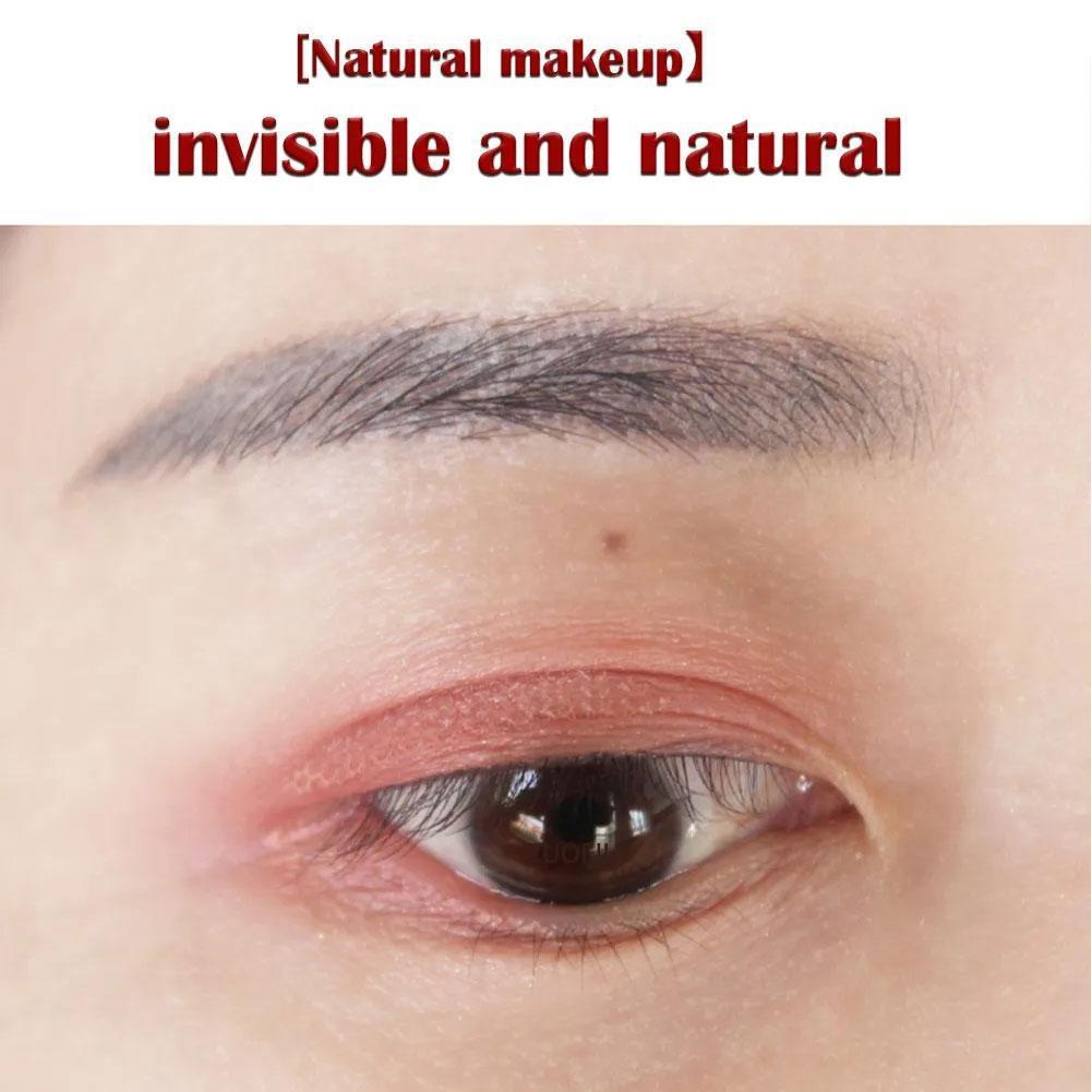 40Pcs Double Fold Eyelid Tape Sticker Lace Nature Clear Beige Stripe Self-adhesive Natural Eye Makeup Make Up With Tool New