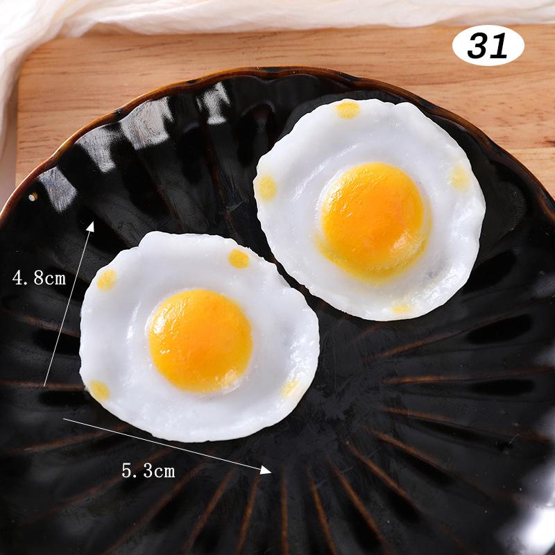 4 Pcs Simulated Hotpot Ingredient Model Mini Fake Vegetable Realistic Beef Roll Restaurant Store Barbecue Shop Display Decor