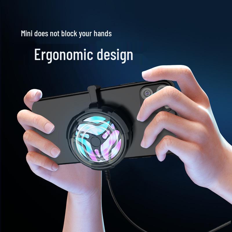 AL01 Mobile Phone Cooler: Air-Cooled Temperature Reduction for Gaming and Live Streaming
