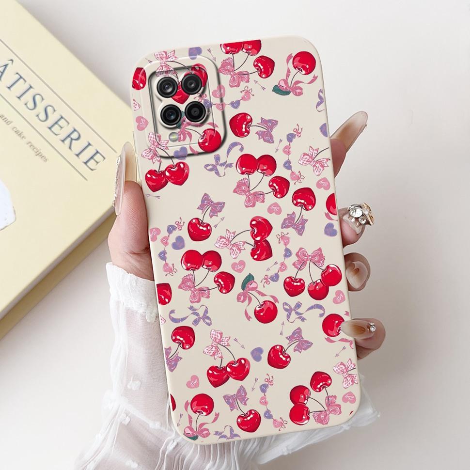 For Samsung Galaxy A12 Case Colorful Flower Panda Cartoon Cover Soft Slim Phone Cases For Samsung A12 GalaxyA12 Back Cover