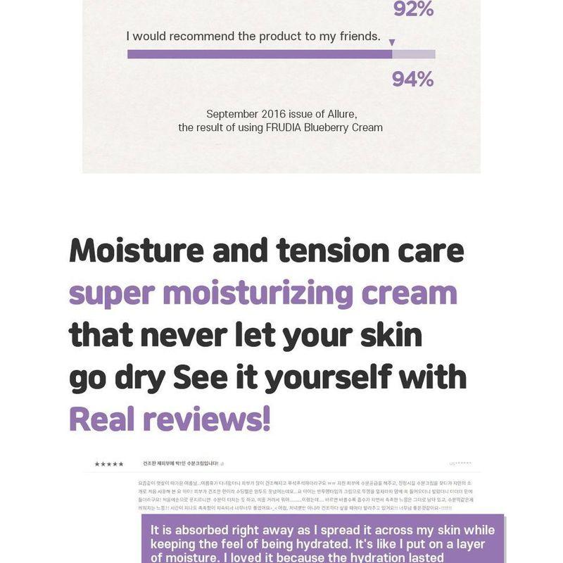 FRUDIA - Blueberry Hydrating Cream Mini