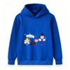 Kids Boys Girls Cartoon Fairy Dwarfs Print Hooded Sweatshirt Casual Pullover Hoodie for Children Daily Wear