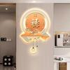 2025 New Model Entrance Hall Wall Clock Living Room High-End LED Digital Clock Watch Corridor Mural Quartz Clock Room Decoration
