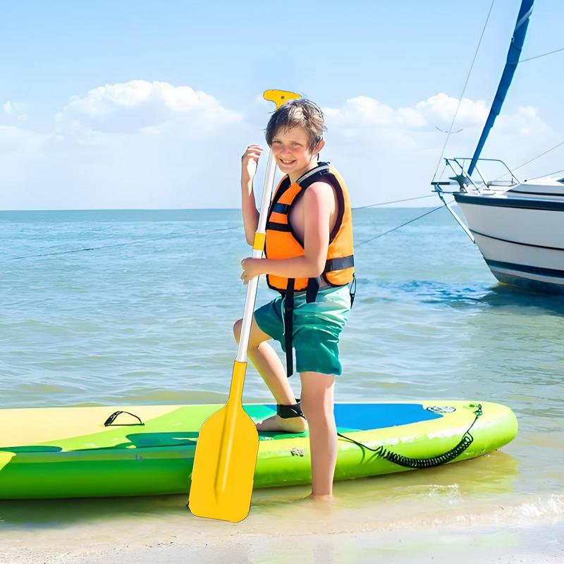 Kids Telescoping Paddle Canoe Paddle for Boat Water Sports Safety Accessories with Anti-Slip Grip for Rowing Kayaking Students