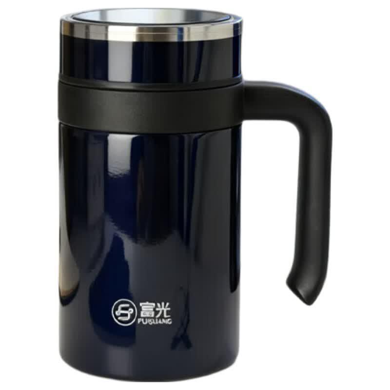 

Fuguang Lingzhi 316L Stainless Steel Business Office Mug with Handle