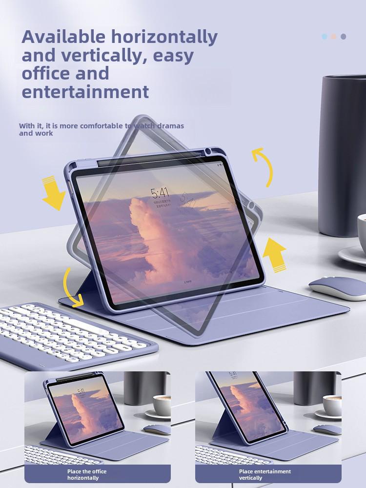 iPad 2019/20 (10.2") Rotating Keyboard Case with Pen Slot