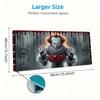 It Clown Color Mouse Pad Large Gaming Table Cushion Non-slip Laptop Tablet Big Mousepad XXL Mat Mini PC Playmat With Lock edge