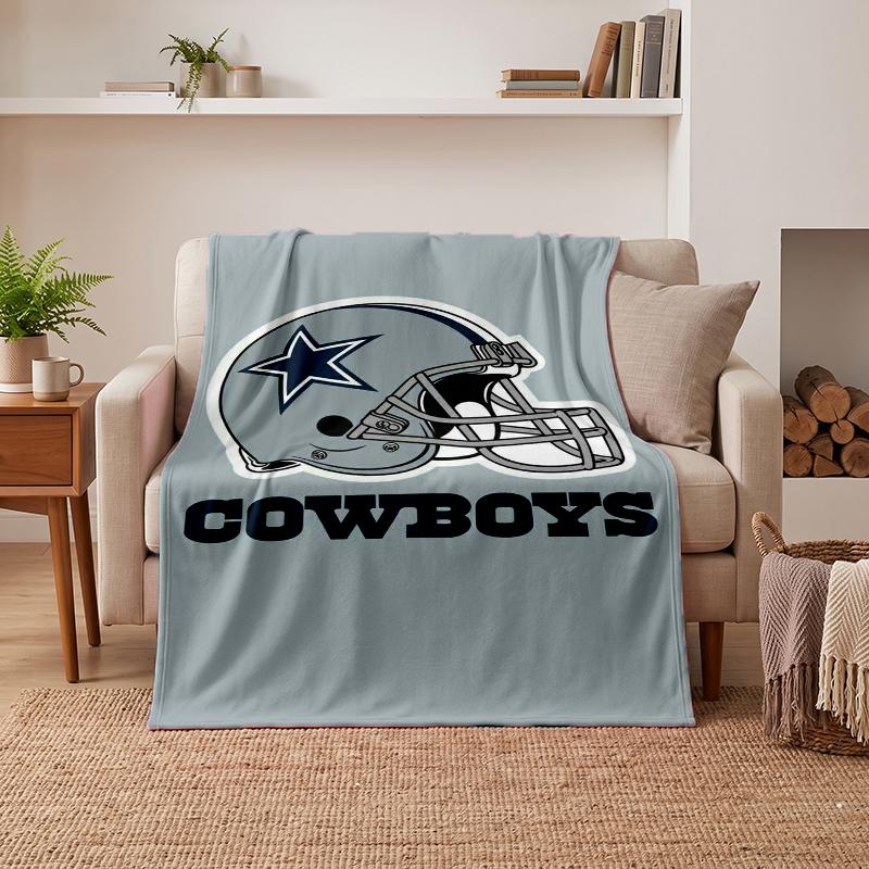 Dallas Cowboys Soft Warm Flannel Blankets Comfortable Blanket for Home Decoration Gifting