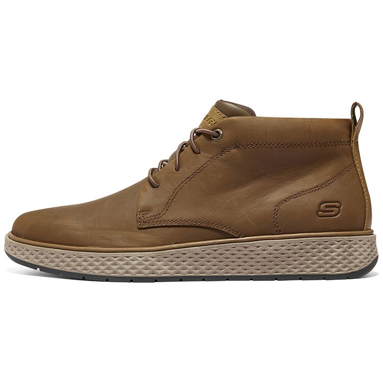 Skechers Burkett Comfortable Versatile Casual Men Casual Dark-Brown 204893-CDB 39.5