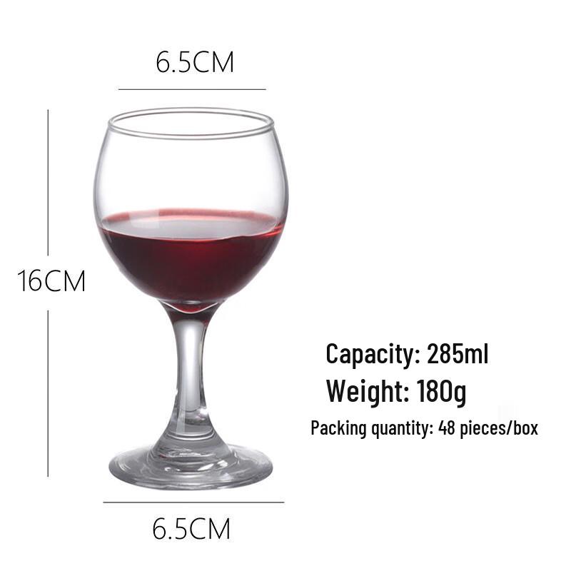 Luxury Handmade Red Wine Glass Set (6-Piece)