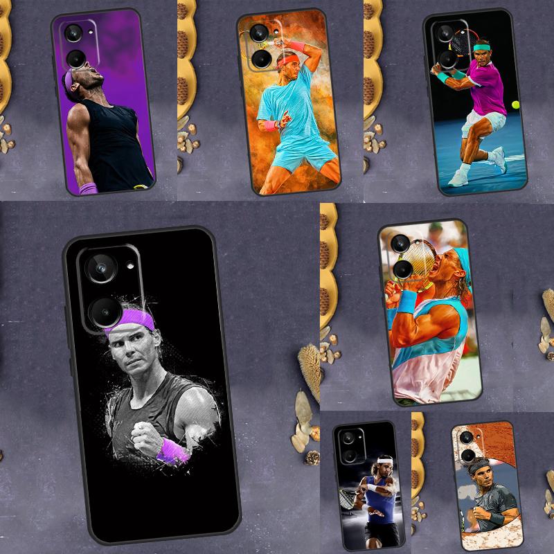 Rafael Nadal Case For Realme GT Neo 5 3 2 3T 8 9 10 Pro Plus C33 C35 C31 C30 C11 C15 C25 C21Y C55 Cover