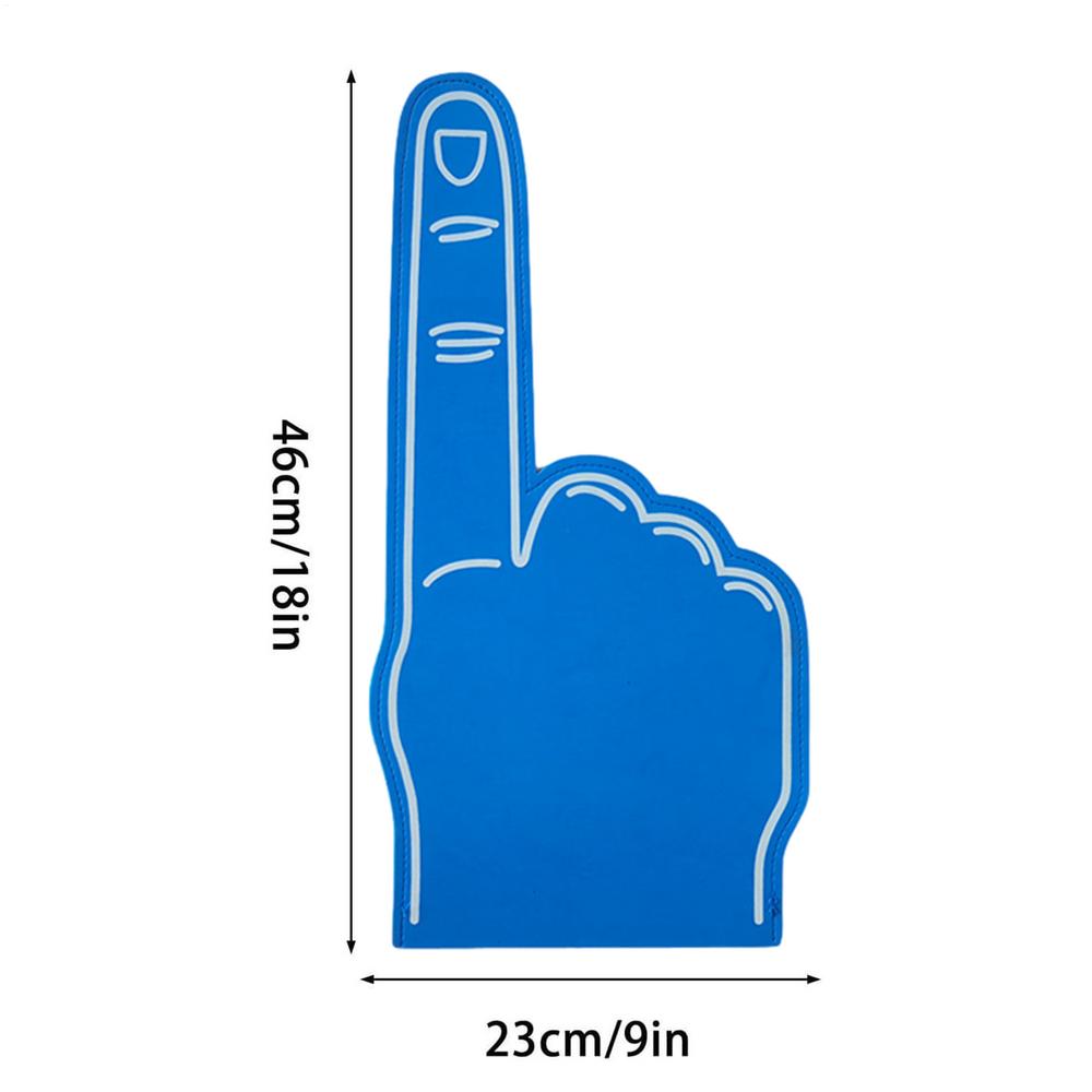 1PC Cheer Up Foam Fingers For Sports Number 1 Cheer On Cheerleading Props Hand Finger Gloves 18 Inch Sports Cheer Fan Finger