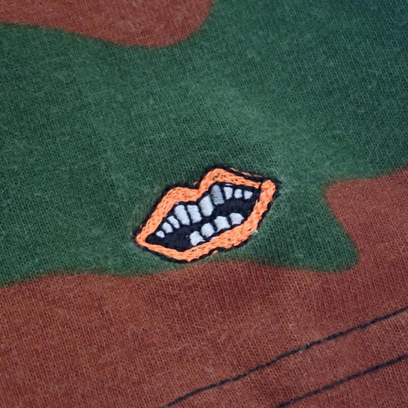 CHROME HEARTS  XL Short sleeve T-shirt camouflage cotton mens