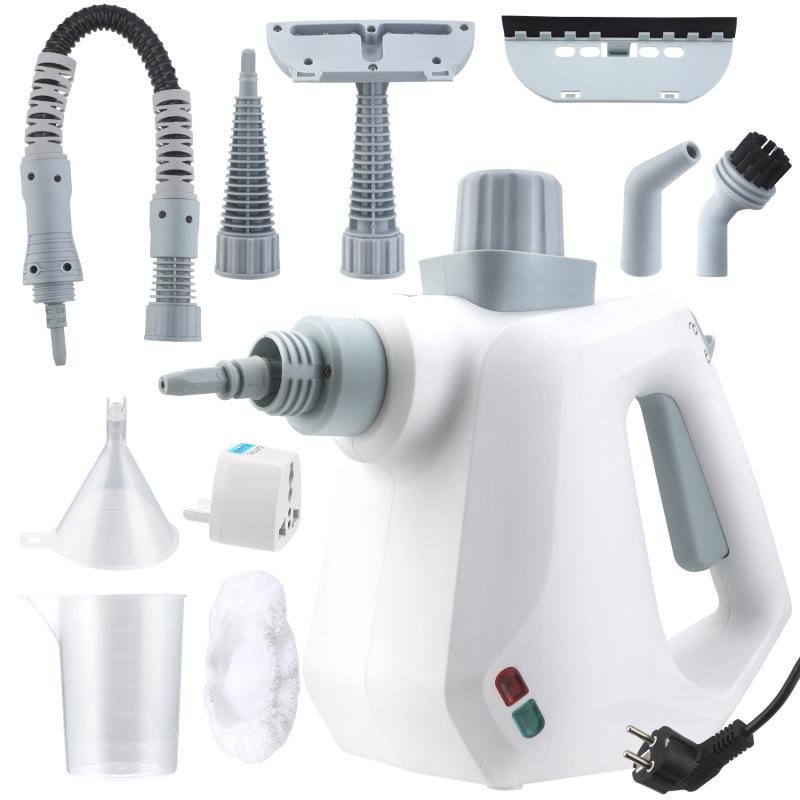 

Пароочиститель , Ручной многофункциональный пароочиститель , Чистящее средство для ковров белый