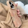 Personalized Customizable Initials Name Case For iPhone 17 16 15 14 13 12 11 Pro Max Plus Matte Suede Soft Leather Cover