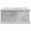 Nightstand Concrete Gray 40 x 31 x 15 cm Particleboard