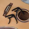 Dual-Function Plastic Steel Capo for Guitar & Ukulele