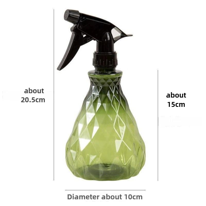 1PCS 500ML Spray Empty Bottles Refillable PET PET Bathroom Mist Sprayer Disinfection Water Container Watering Gardening Supplies
