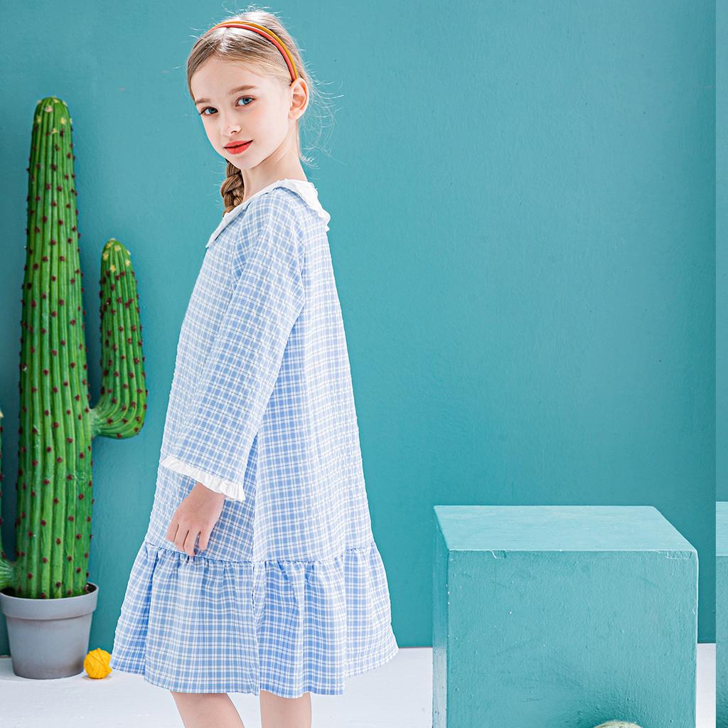 Girls' Plaid Dress
