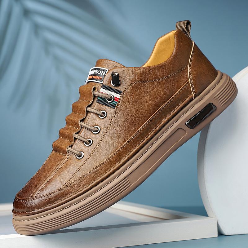 

2025 shock absorption and wear-resistant work 6 price excellent dad leather shoes 82 shoes leather shoes business cowhide men s shoes price excellent 38