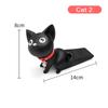 NAIERDI PVC Silicone Door Stopper Creative Cartoon Door Stops Non-punch Sticker Door Holder Furniture Cute Child Door Hardware