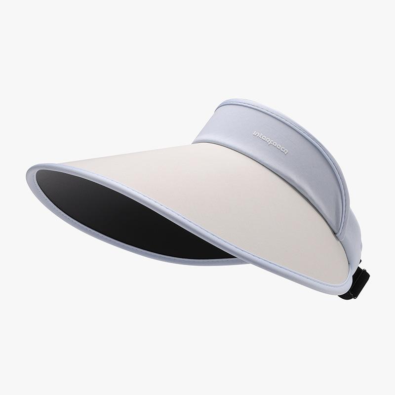 Summer, UV Protection, Vinyl Large Brim, Sunshade, Hollow Cap, Female, Outdoor Riding, Ice Silk, Breathable Sun Hat
