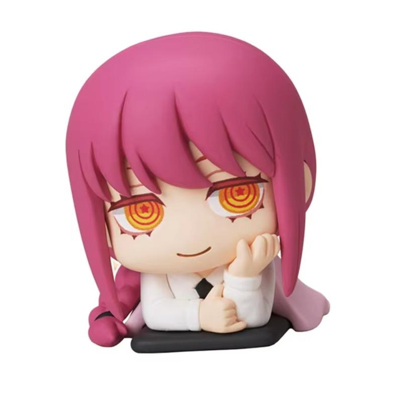 Anime Chainsaw Man Power Figur - Aki Denji & Makima Schlafende Action-Figur Skulptur Tischdekoration Ornament