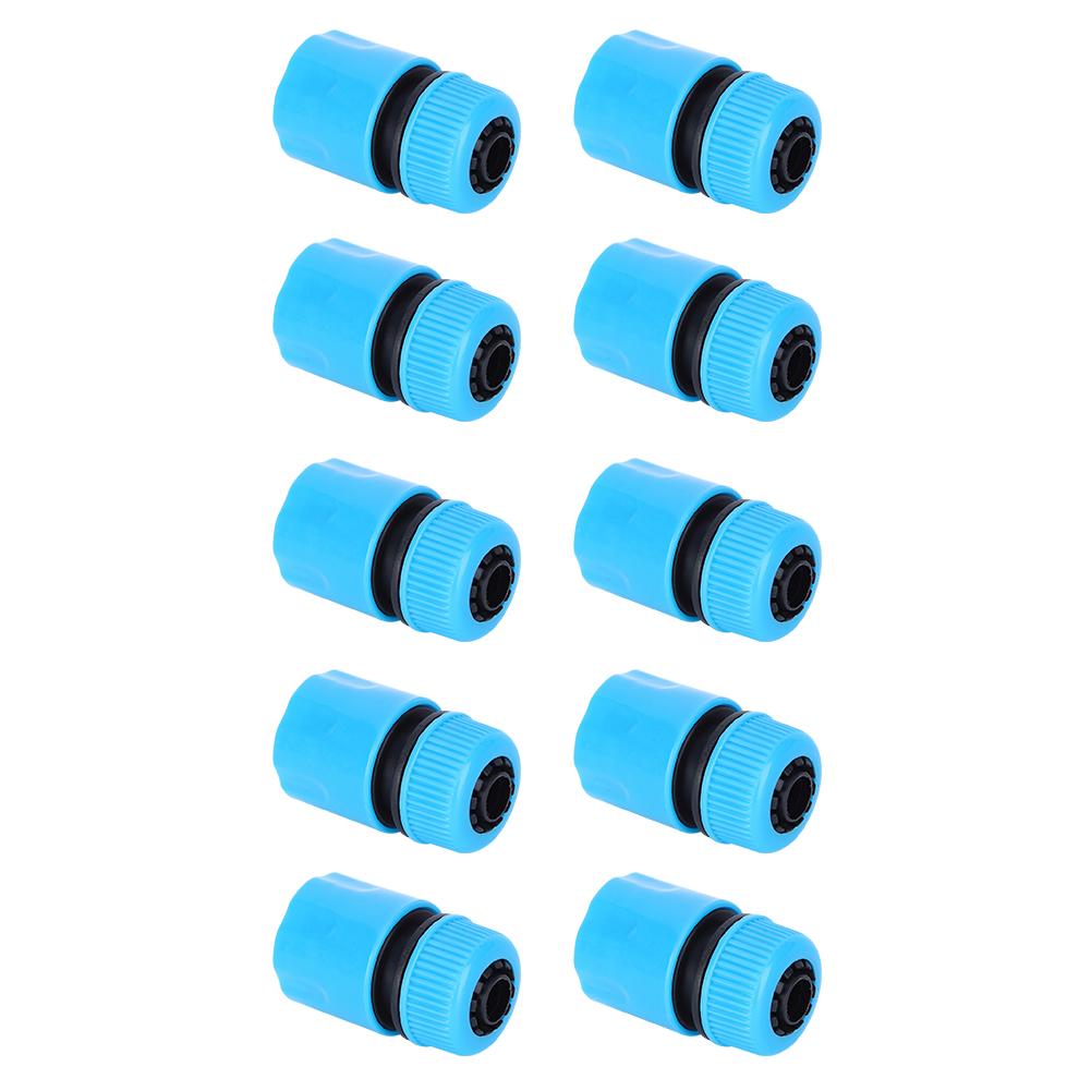 10Pcs G1 2in Water Pipe Quick Connector Nipple Joint Adapter Gardening Irrigation Tools