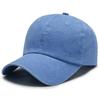 New Unisex Cap Plain Color Washed Cotton Baseball Cap Men & Women Casual Adjustable Outdoor Dad Hats