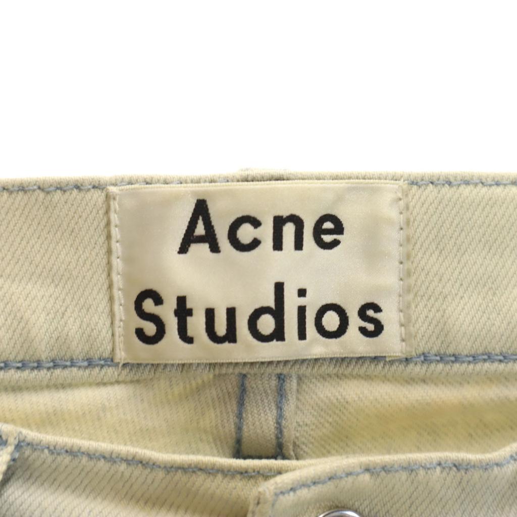 ACNE STUDIOS Slim denim pants W29 Ivory jeans Women Used