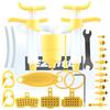 Universal Bike Hydraulic Disc Brake Bleed Kit Multi-tool Set for Mineral Oil Change Professional Cycling Maintenance Equipment