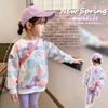 Girls Spring Autumn Hooded Sweatshirt Stylish and Comfortable