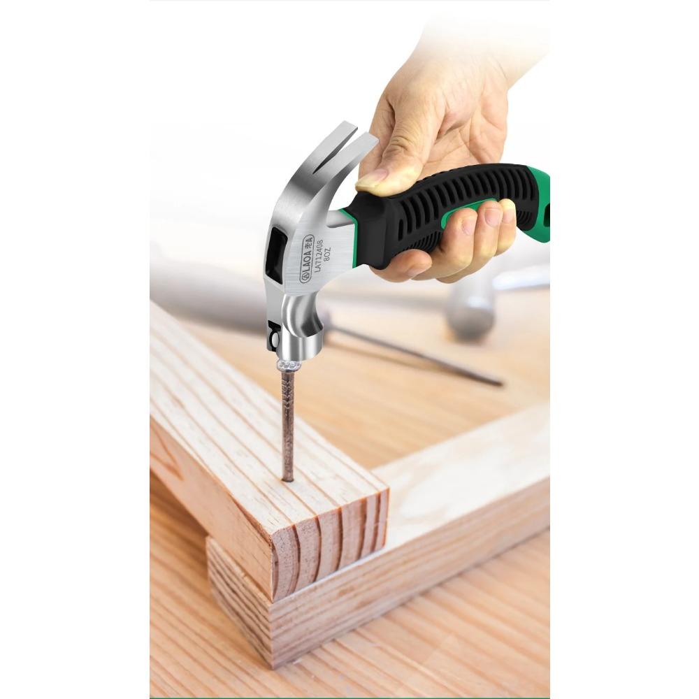 Mini Claw Hammer 8OZ Nail Hammer Tool Steel Woodworking Striking and Electronic Tools