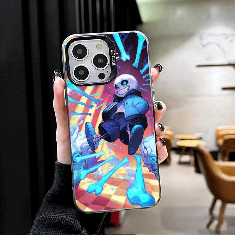 U-Undertale S-Sans Soft Phone Case for iPhone 15 16 17 Pro Max 17Air 16E 14 Plus 13 12 Mini Shockproof Cover Back Shell