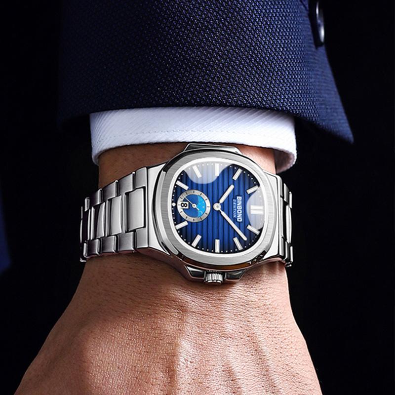 New Casual Business Clock Men Luxury Quartz Watch Luminous Waterproof Date Fashion Quartz Wrist Watches Relógio Homem