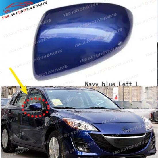 

2010-2014 Mazda 3 1.6 BL Синий Корпус Зеркала Заднего Вида Крыло Раковина Пассажирская Сторона | Черный | 5 лет гарантии