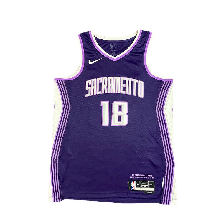Nike NBA 18 Sleeveless Printed Jersey 2025/2026 City Edition Kings Team Westbrook 18 Unisex jersey HM6023-535 M