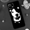 Pit Bull Lovely Pet Dog Pitbull Case For Xiaomi 15 14 Ultra 13T 14T 15T 17 Pro Max POCO F8 Ultra F5 F6 F7 X5 X6 X7 Pro Cover