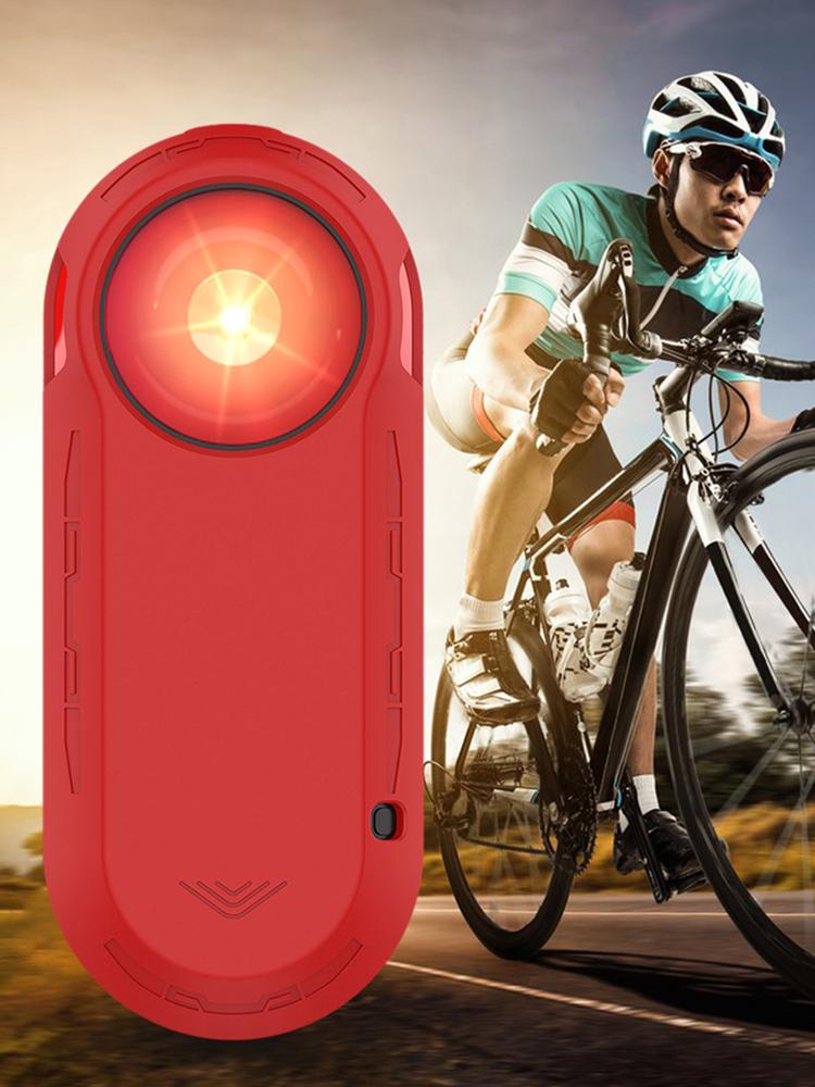 Silikon-Rücklicht-Schutzhülle für Garmin Varia RTL515, Anti-Verlust-, schlagfeste, staubdichte, waschbare, tragbare Schutzhülle